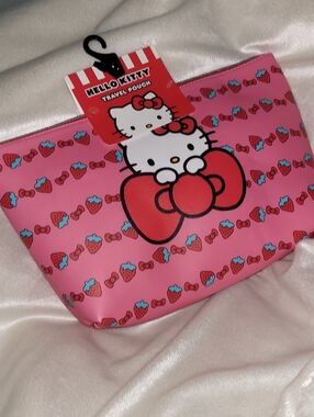 Hello Kitty Large Travel Pouch